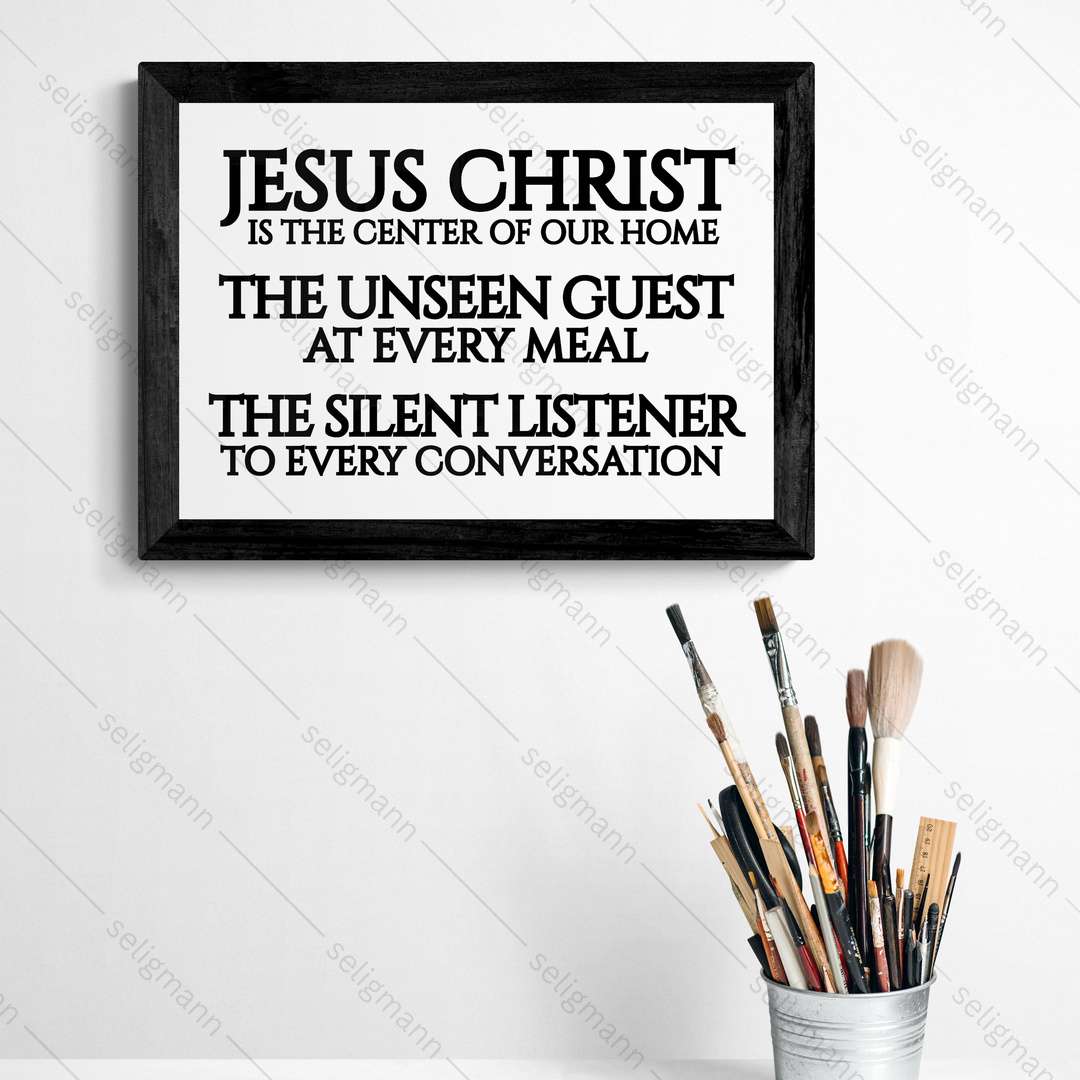 Jesus Christ Is the Center of Our Home