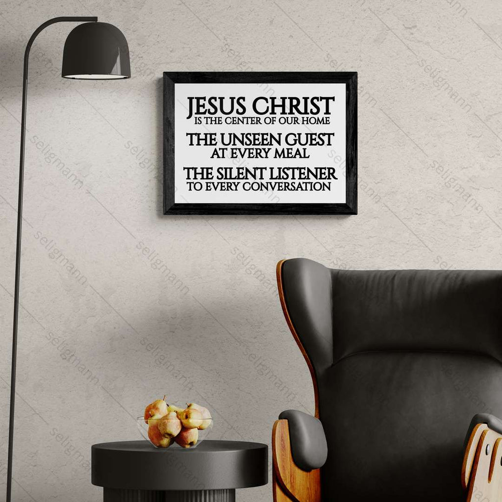 Jesus Christ Is the Center of Our Home