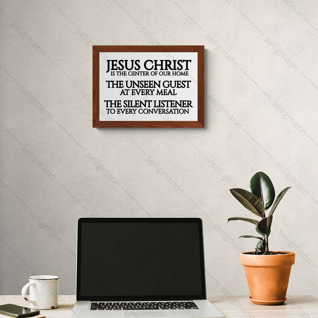 Jesus Christ Is the Center of Our Home