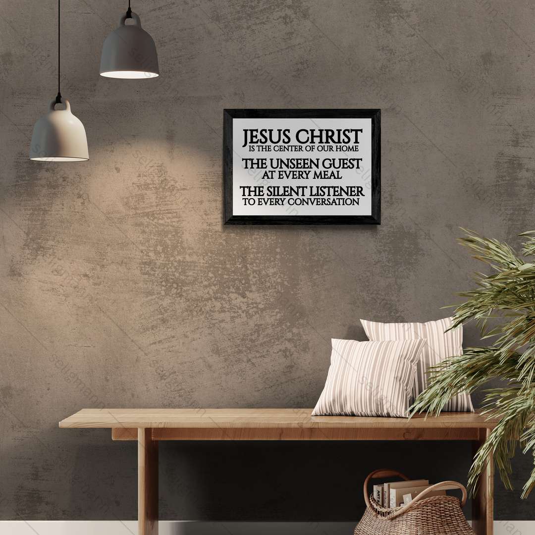 Jesus Christ Is the Center of Our Home