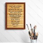 Everlasting Covenant To Be God to You & Your Descendants (Genesis 17:7)