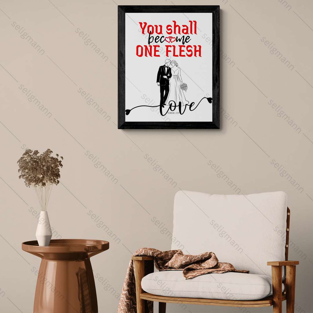 You Shall Become One Flesh (Genesis 2:24)