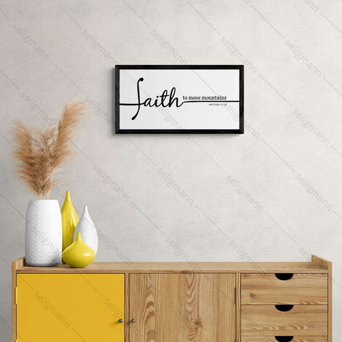 Faith to move mountains - Matthew 17:20