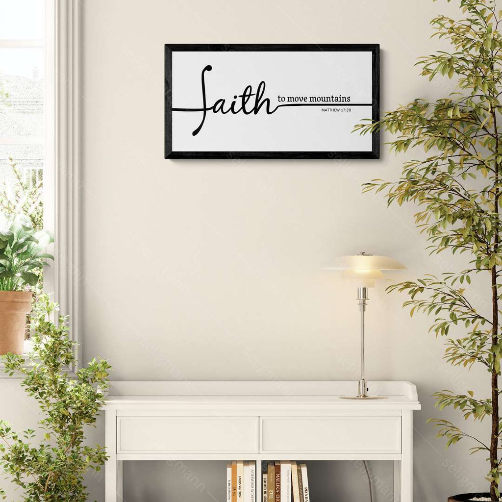 Faith to move mountains - Matthew 17:20