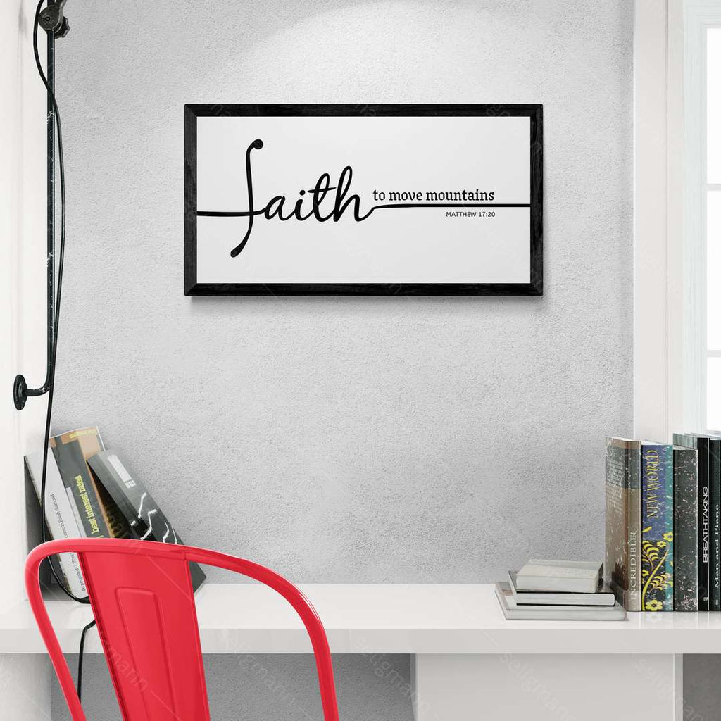 Faith to move mountains - Matthew 17:20