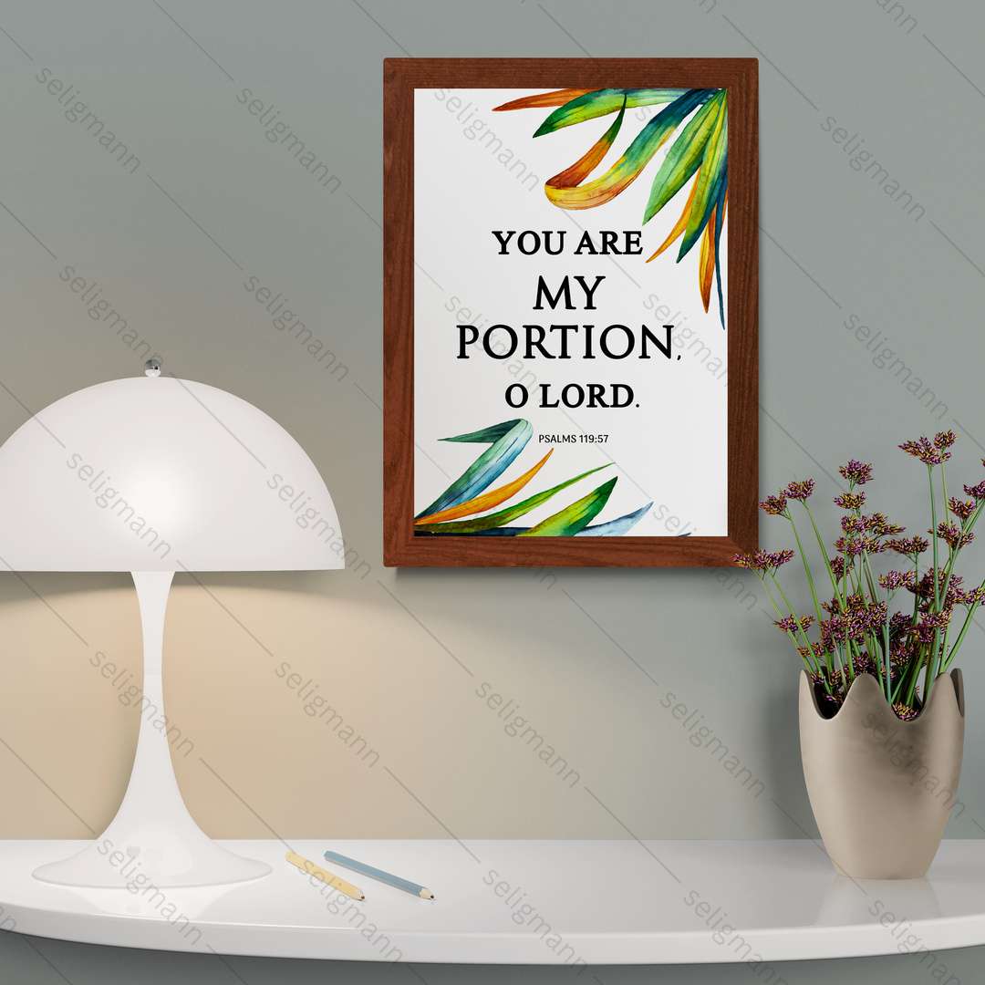 You Are My Portion, O Lord (Psalms 119:57)