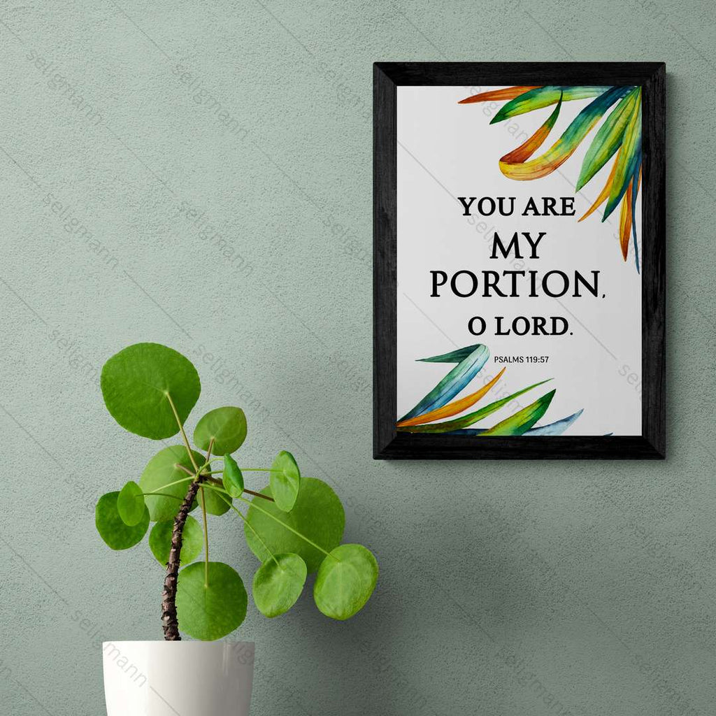 You Are My Portion, O Lord (Psalms 119:57)