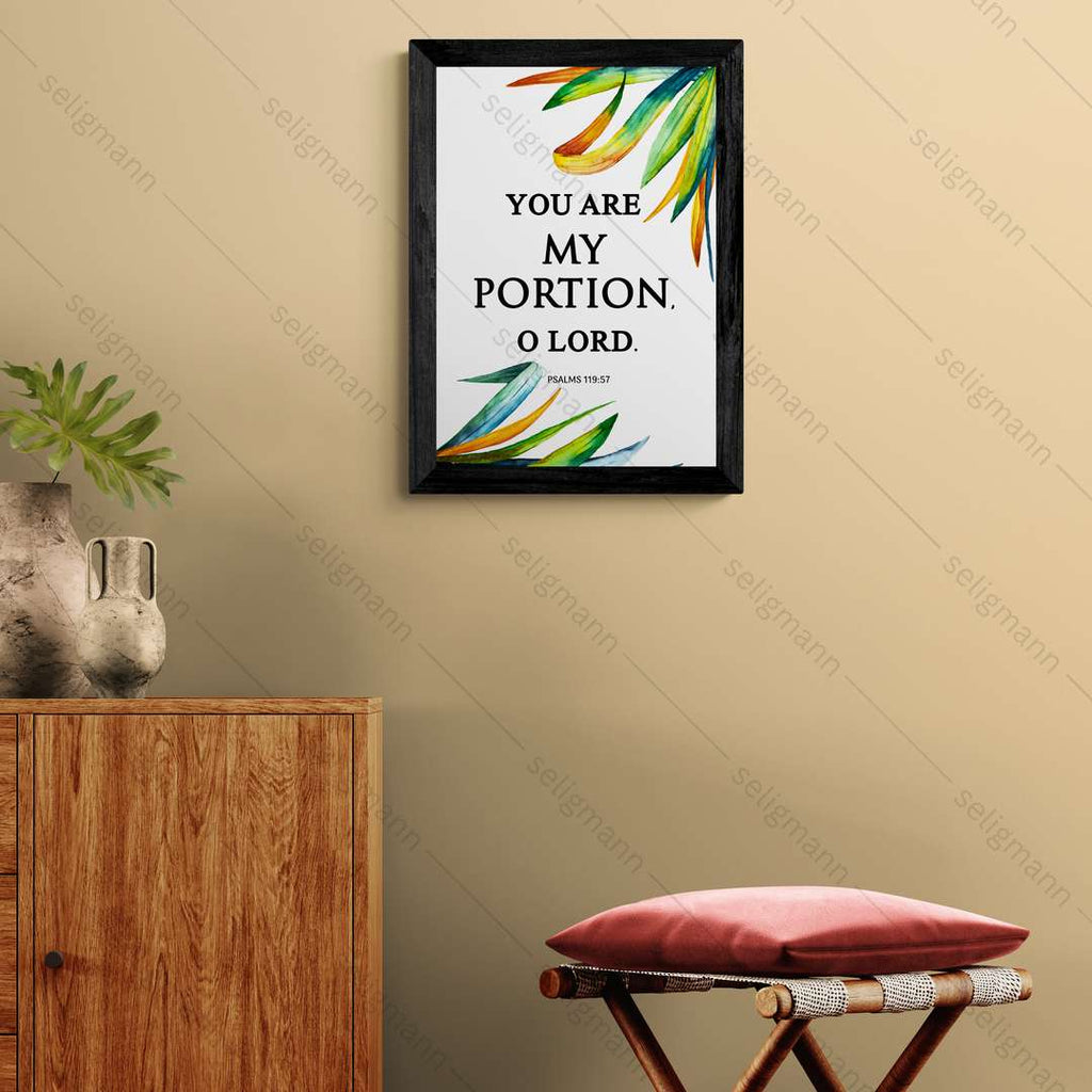 You Are My Portion, O Lord (Psalms 119:57)
