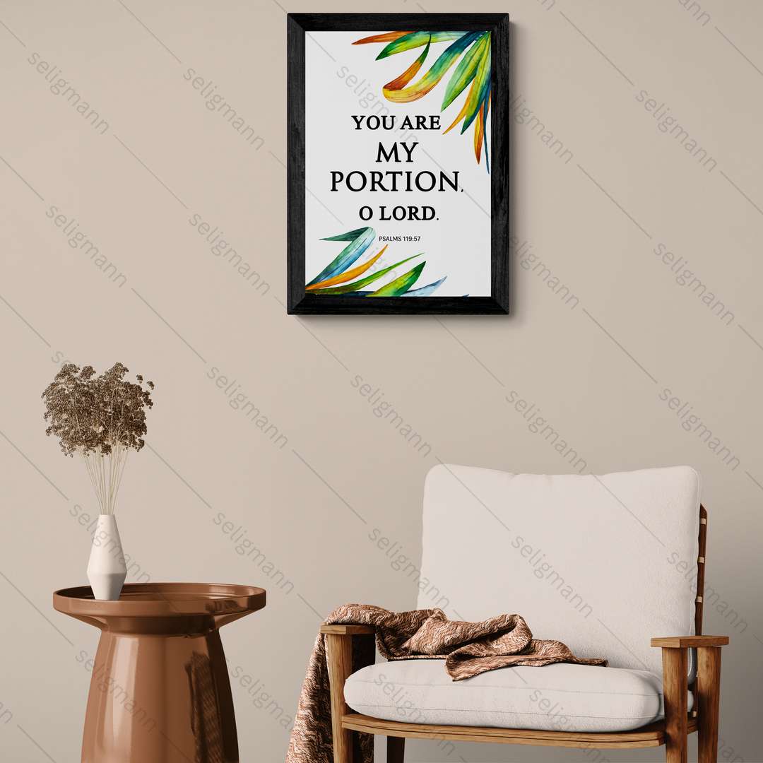 You Are My Portion, O Lord (Psalms 119:57)