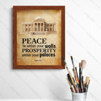Peace Be Within Your Walls (Psalms 122:7)