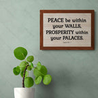 Peace Be Within Your Walls (Psalms 122:7)