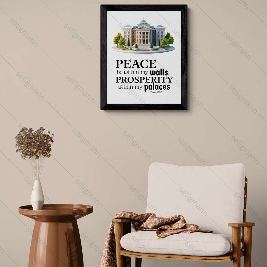 Peace Be Within My Walls…(Psalms 122:7)