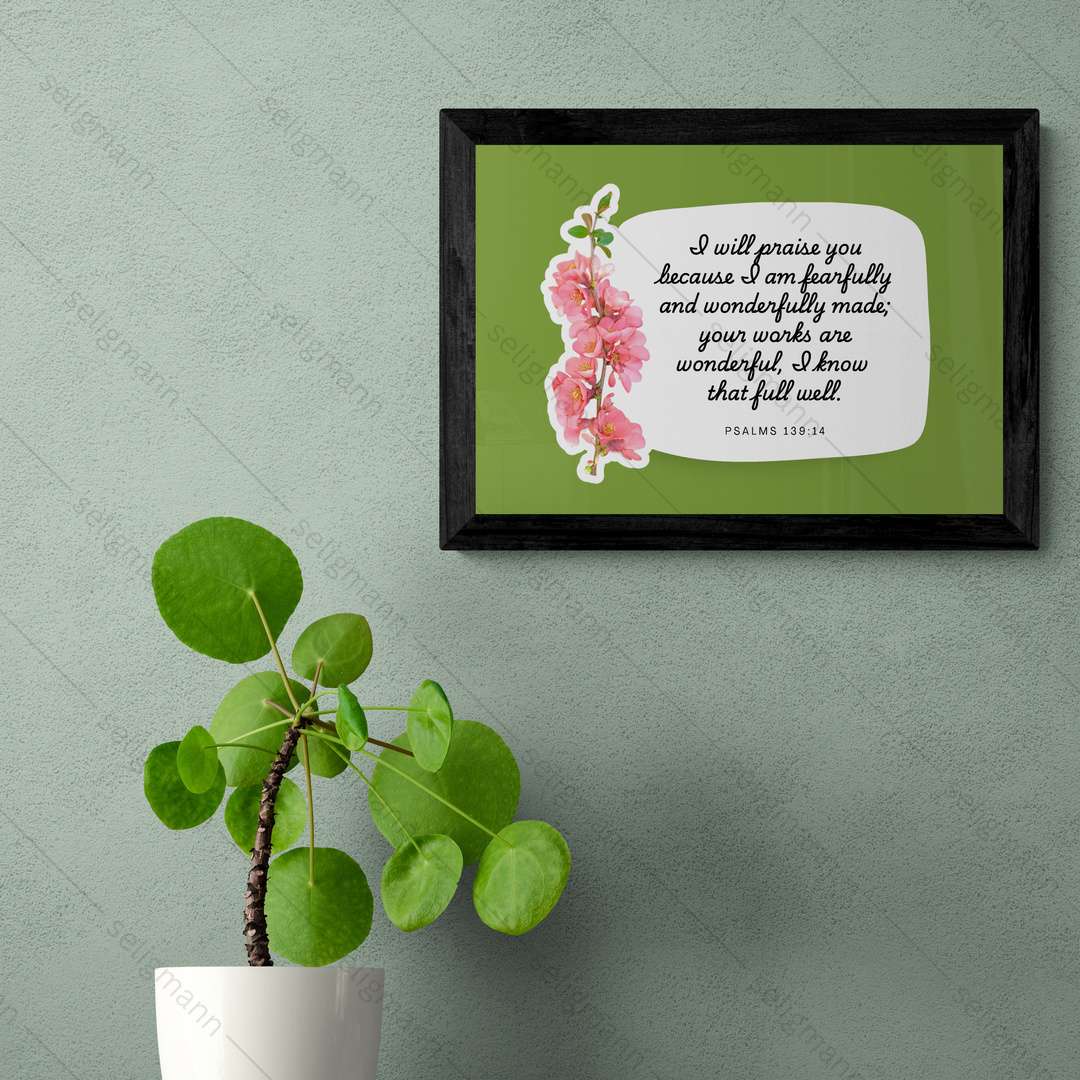 I Am Fearfully and Wonderfully Made (Psalms 139:14)