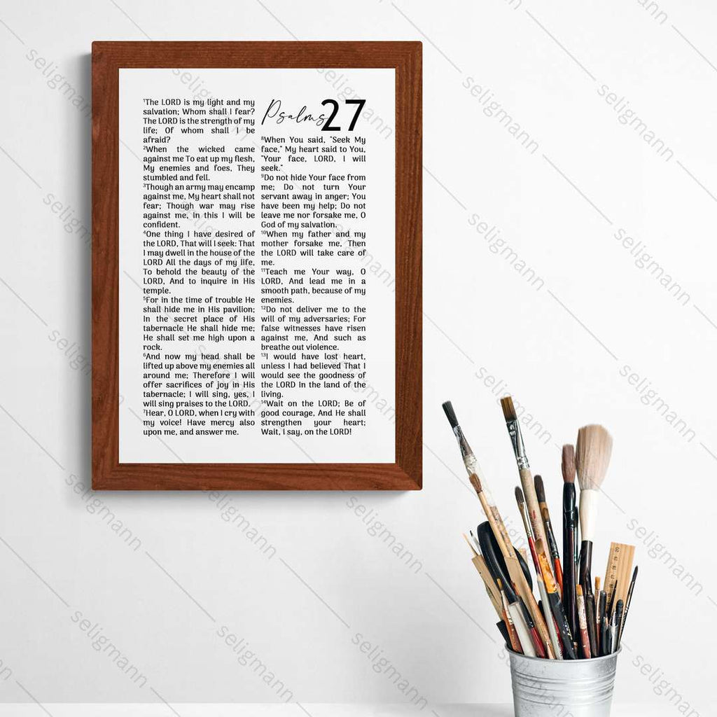 Psalms 27 Full Chapter