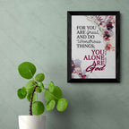 You Are Great, and Do Wondrous Things (Psalm 86:10)