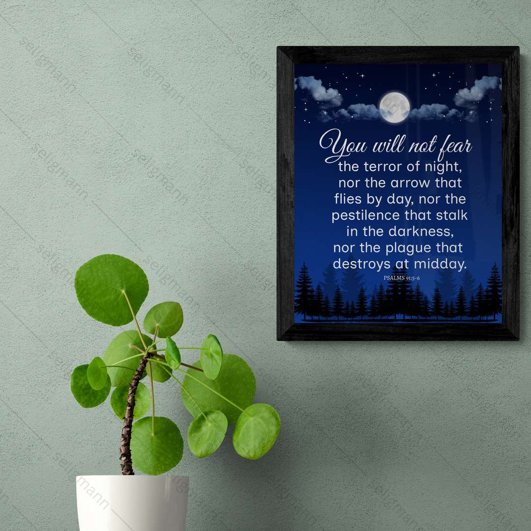 You Will Not Fear the Terror of Night (Psalms 91:5-6)