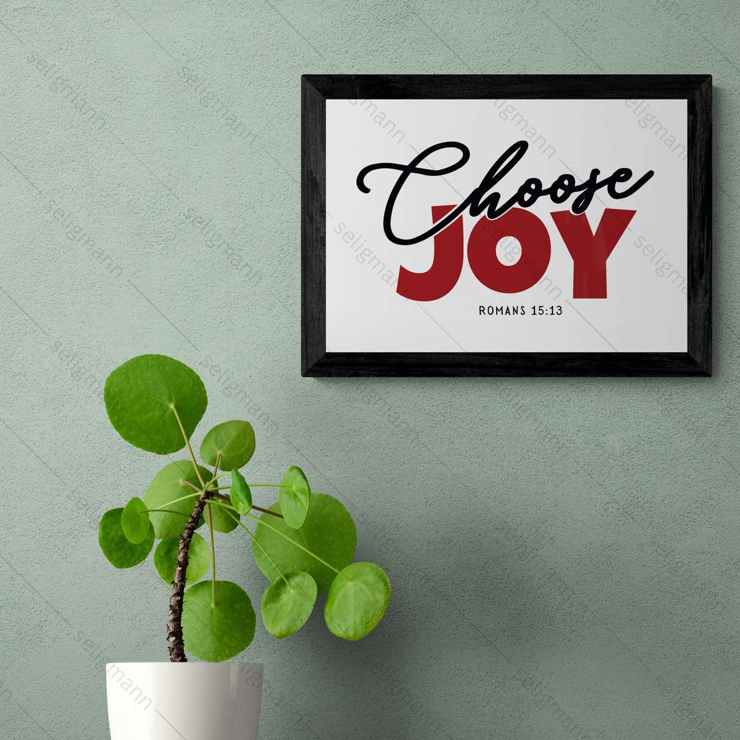 Choose Joy – Romans 15:13