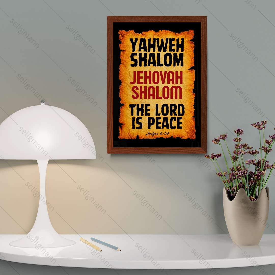 Yahweh Shalom – Jehovah Shalom (Judges 6:24)